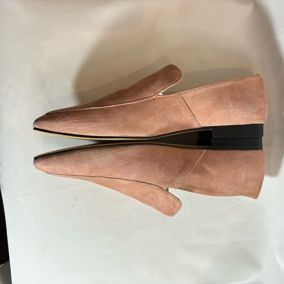 BANANA REPUBLIC Sz 7.5 Slip On Square Toe Suede Made in Italy Loafers NEW W/ TAG - Picture 4 of 9